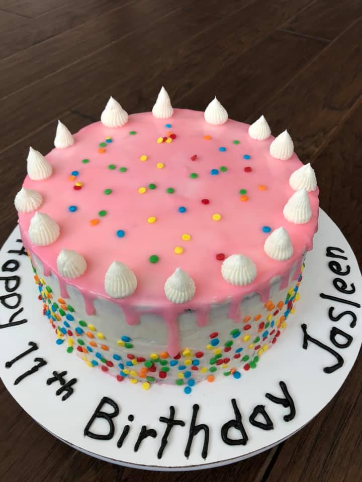 Rainbow Funfetti Cake - Cake n Spoon